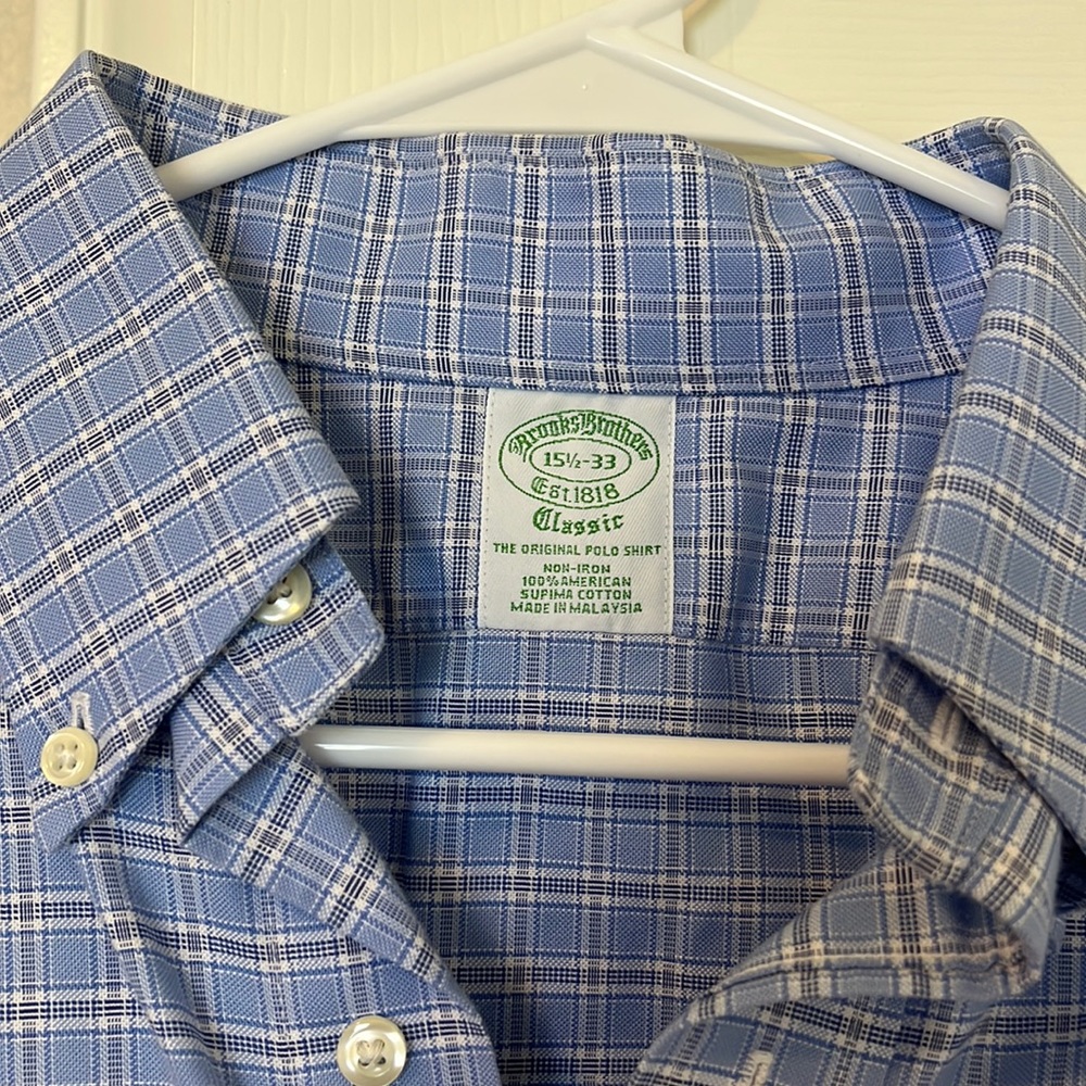 Mens Brooks Brothers. Classic polo non iron.